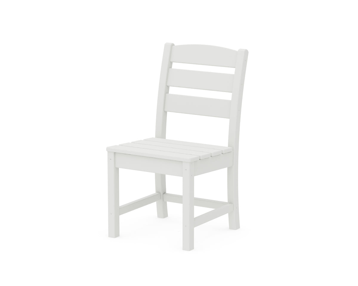 POLYWOOD Lakeside Dining Side Chair in Vintage White