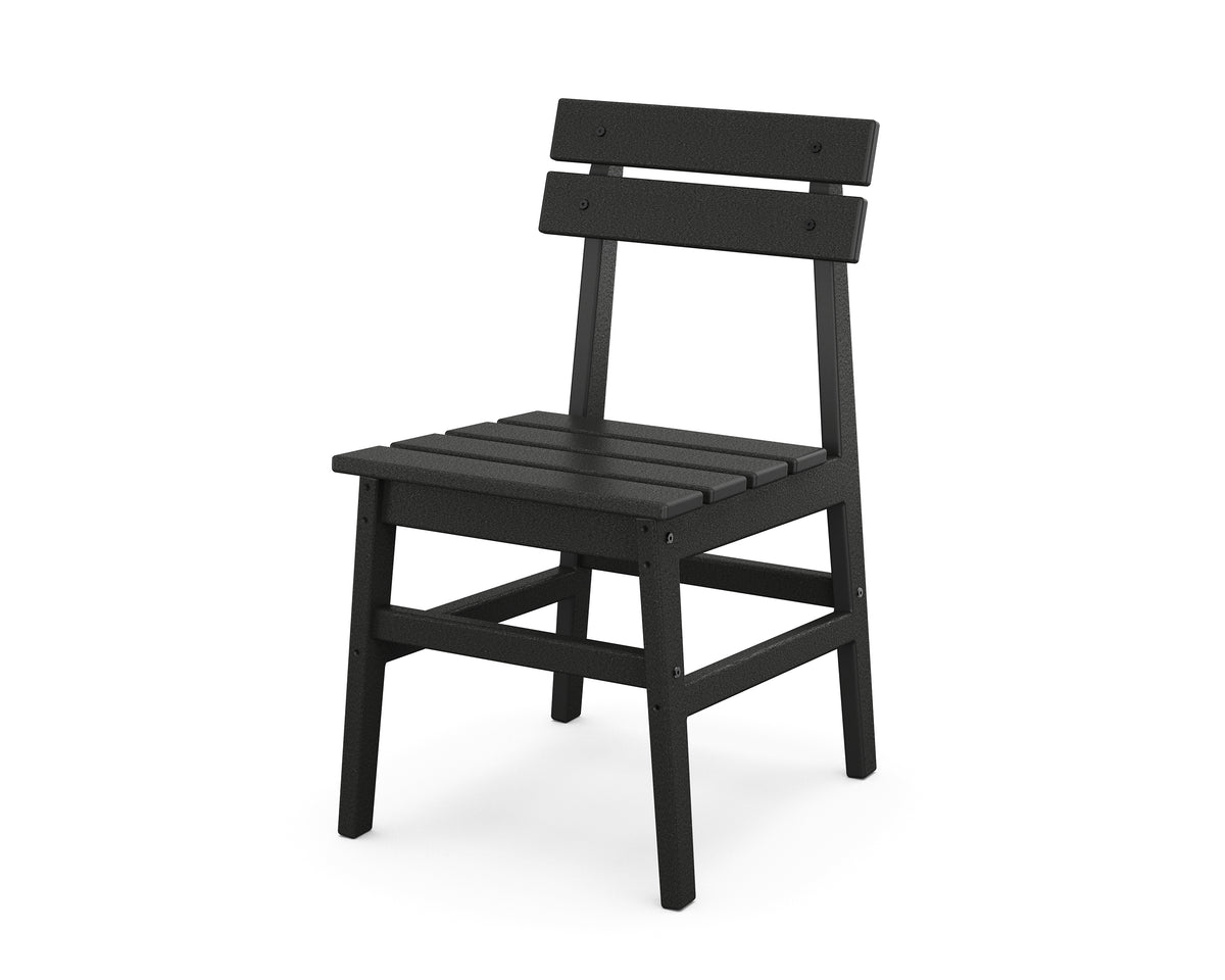POLYWOOD Modern Studio Plaza Chair (Single) in Black