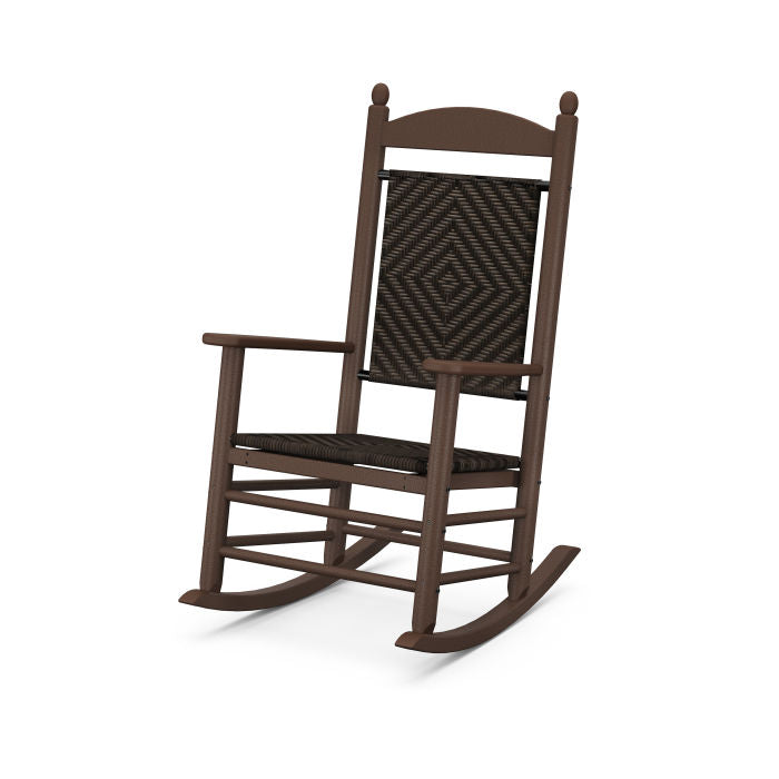 POLYWOOD Jefferson Woven Rocking Chair