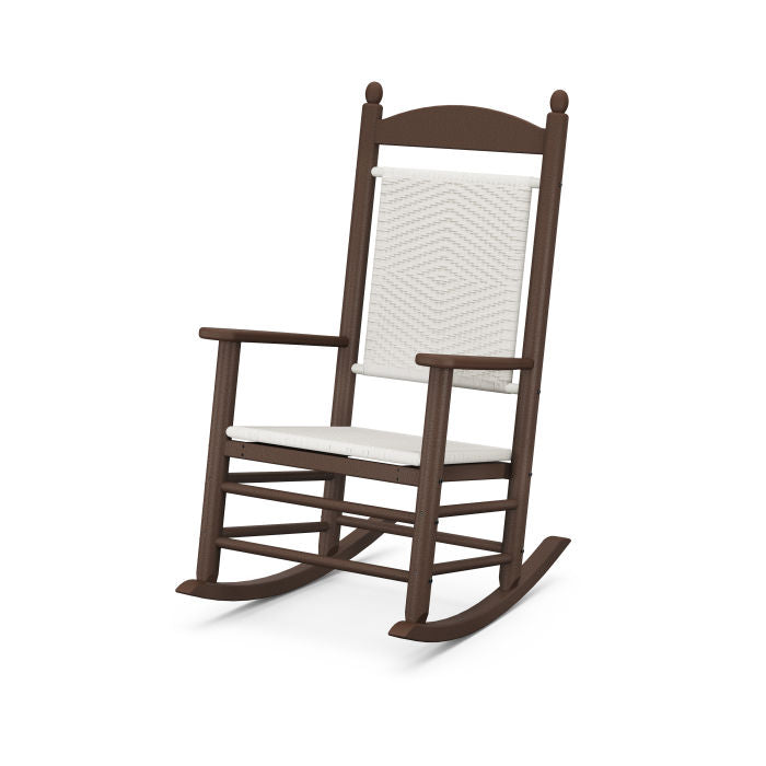 POLYWOOD Jefferson Woven Rocking Chair