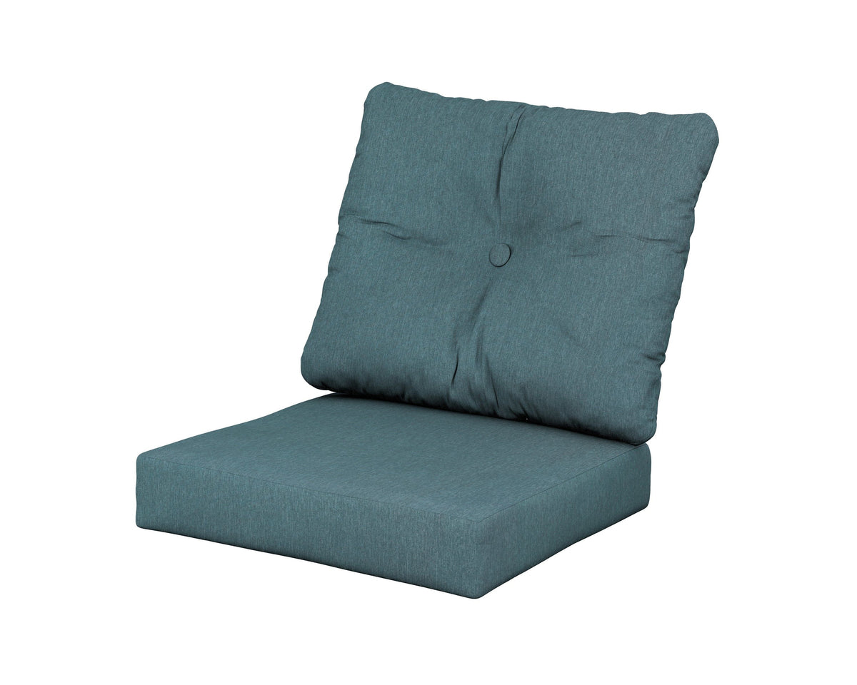 POLYWOOD Prescott Seat/Back Cushions in Ocean Teal