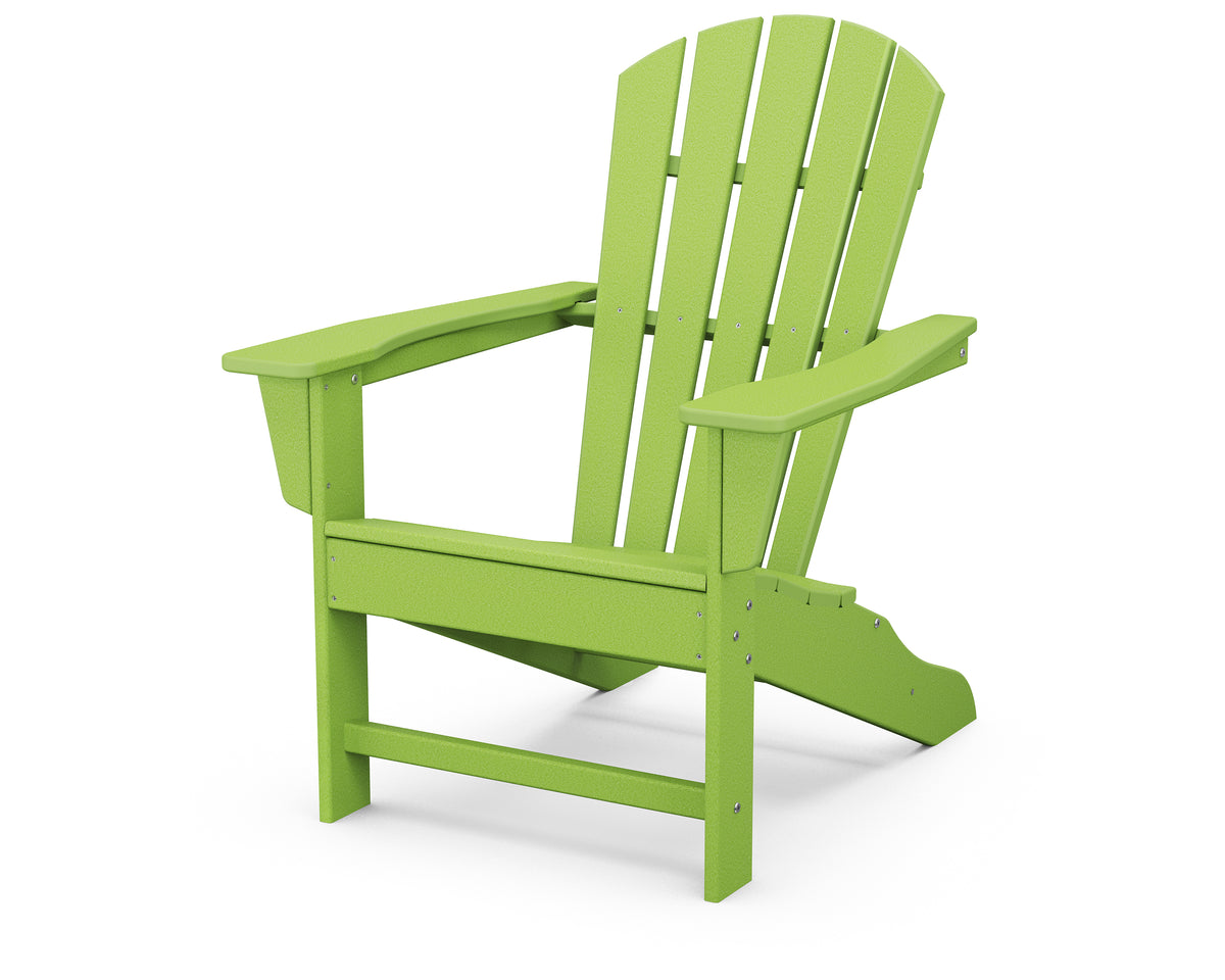 POLYWOOD Palm Coast Adirondack Chair in Lime