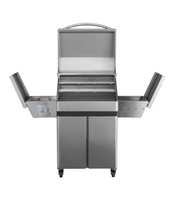 Memphis Pro Wood Fire Pellet Grill – 430 Stainless Steel, Wi-Fi Smart Control, Convection Cooking & Accessory Kit