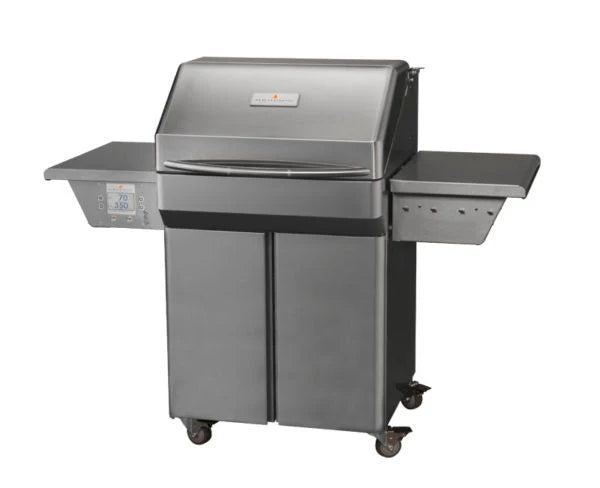 Memphis Pro Wood Fire Pellet Grill – 430 Stainless Steel, Wi-Fi Smart Control, Convection Cooking & Accessory Kit