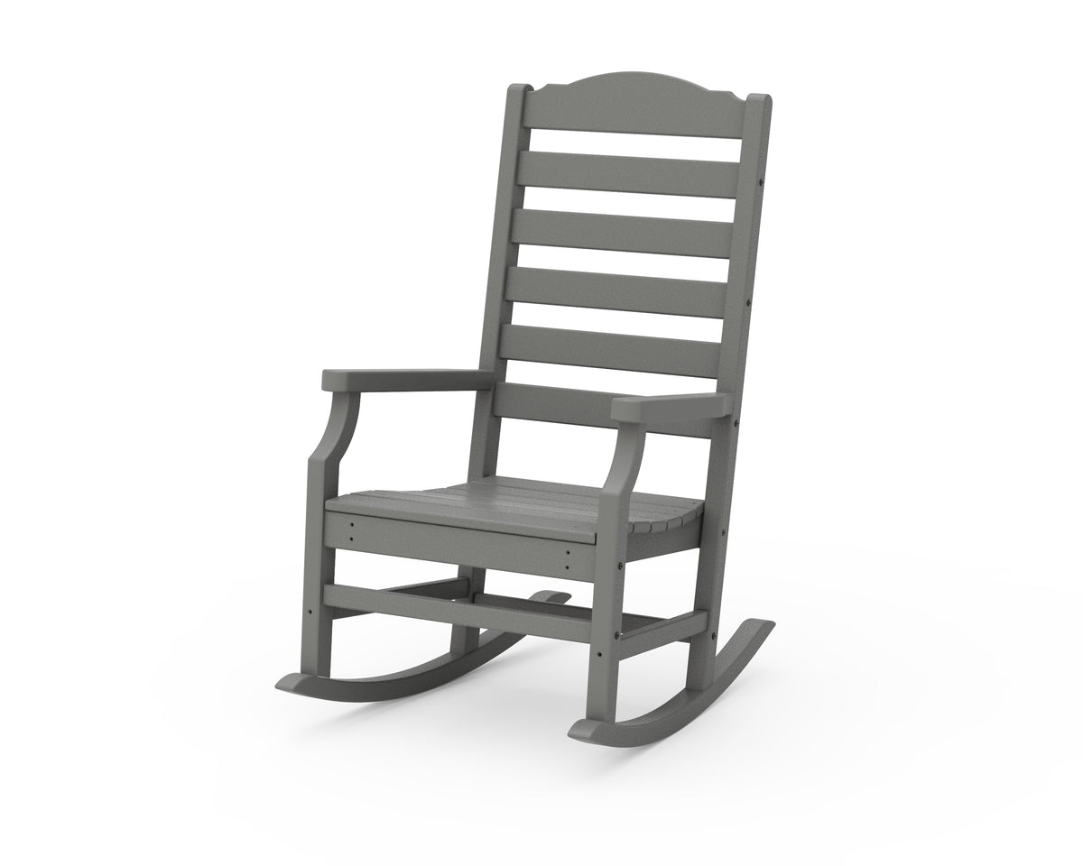 POLYWOOD Savannah Rocking Chair in Slate Grey