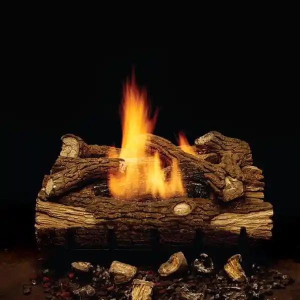 Mountain Oak Vent-Free Gas Log Set - Casual Furniture World