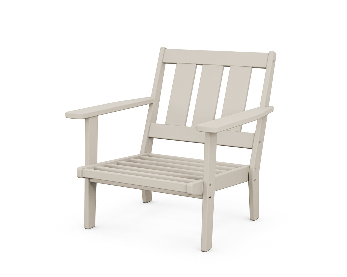 POLYWOOD Oxford Deep Seating Chair Frame in Sand