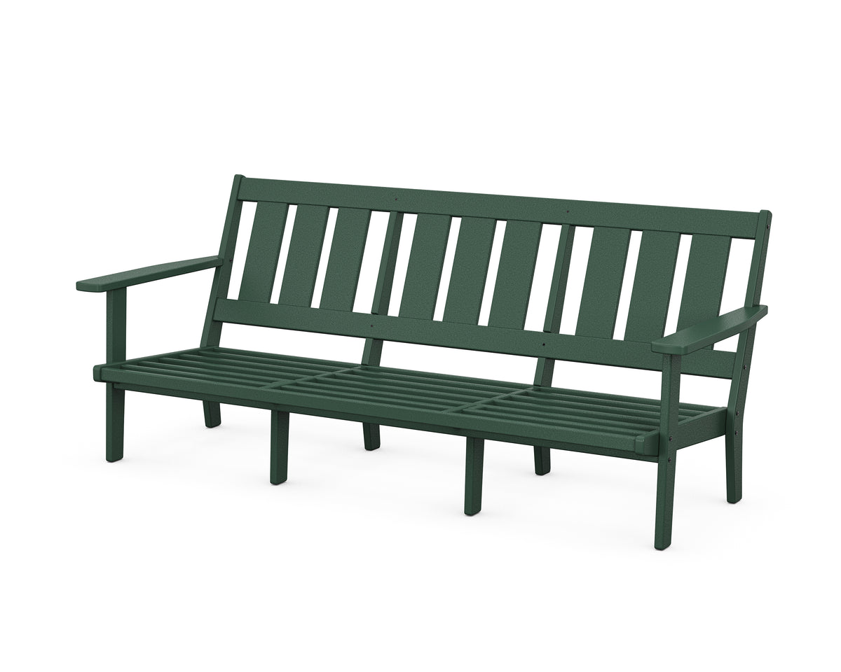 POLYWOOD Oxford Deep Seating Sofa Frame in Green