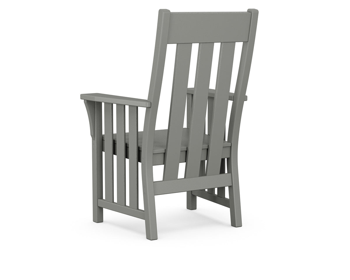 POLYWOOD Acadia Dining Arm Chair angle view