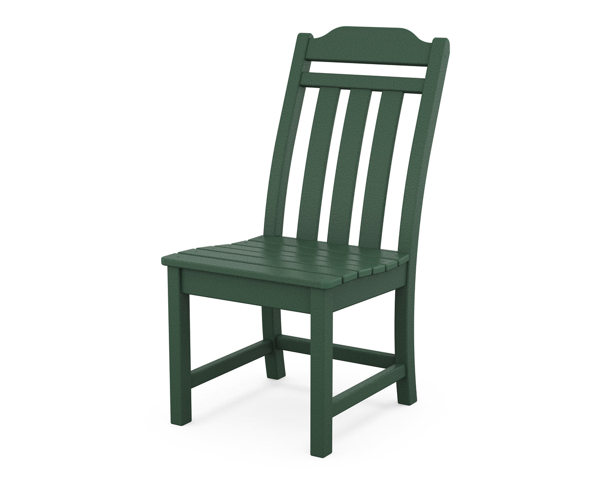 POLYWOOD Cottage Dining Side Chair in Green