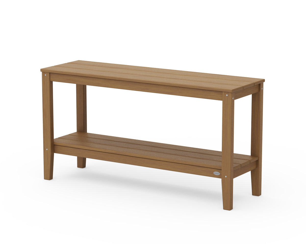 POLYWOOD Newport 55" Console Table in Natural