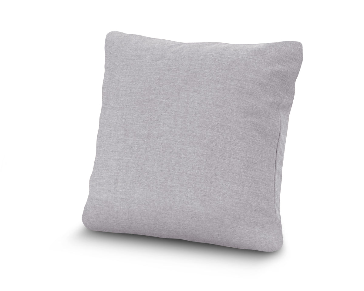 POLYWOOD 20" Outdoor Throw Pillow in Granite