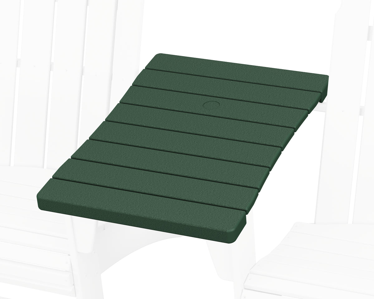 POLYWOOD 600 Series Straight Adirondack Connecting Table in Green