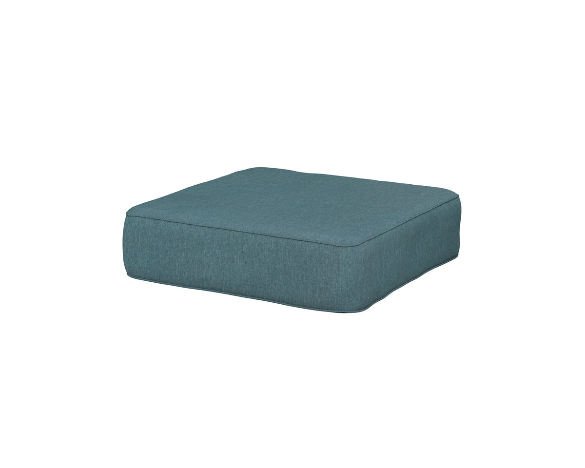 POLYWOOD Ateeva 4000 Ottoman Cushion in Ocean Teal