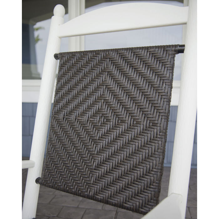 POLYWOOD Jefferson Woven Rocking Chair