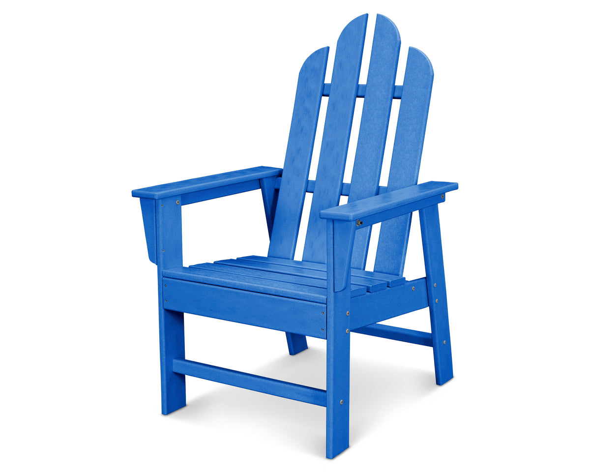 POLYWOOD Long Island Dining Chair in Pacific Blue