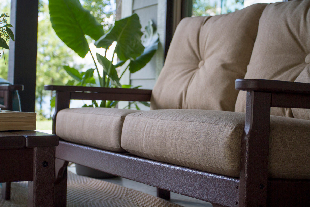 POLYWOOD Vineyard Deep Seating Loveseat lifestyle