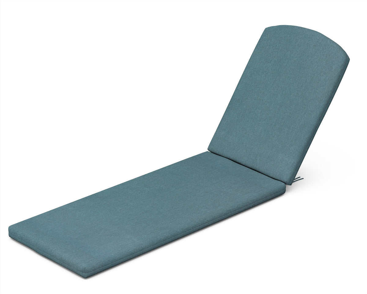 POLYWOOD Chaise Cushion in Ocean Teal