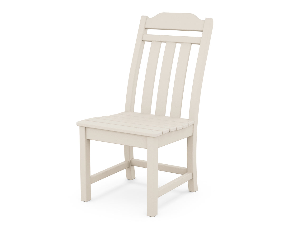 POLYWOOD Cottage Dining Side Chair in Sand