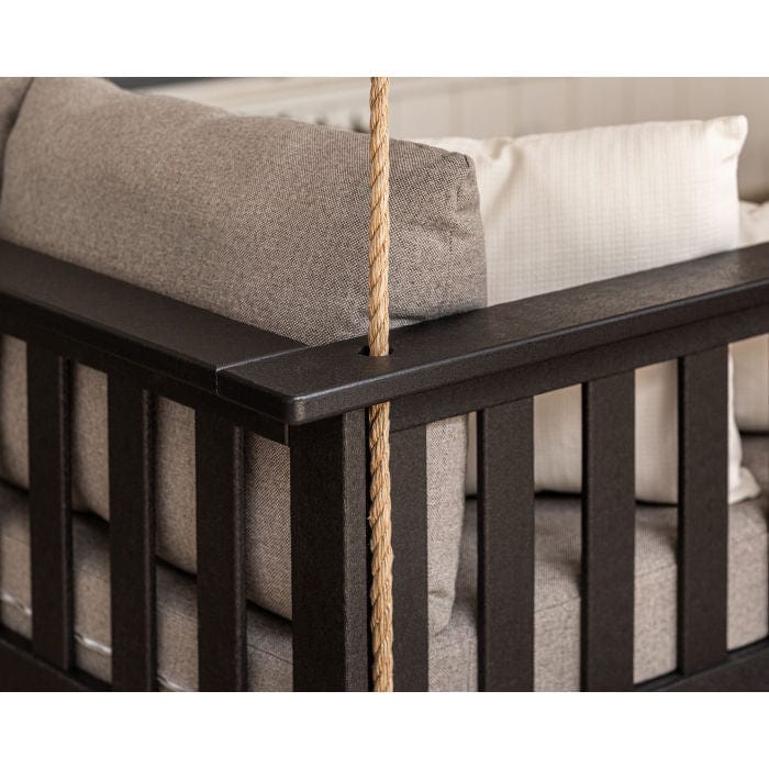 Additional view of the POLYWOOD Vineyard Daybed Swing