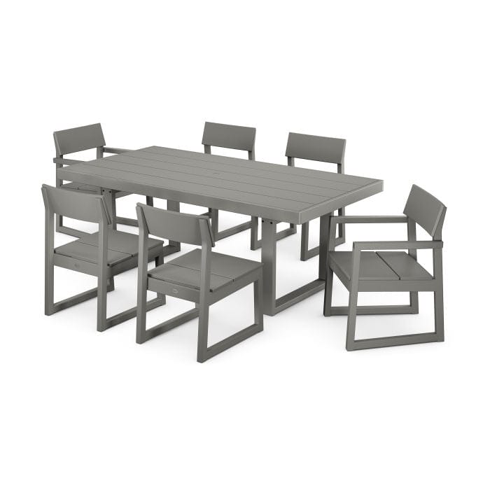 Polywood EDGE 7-Piece Dining Set - Casual Furniture World