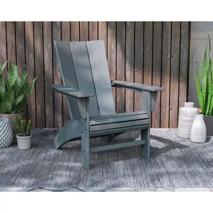 Polywood Modern Curveback Adirondack Chair - Casual Furniture World