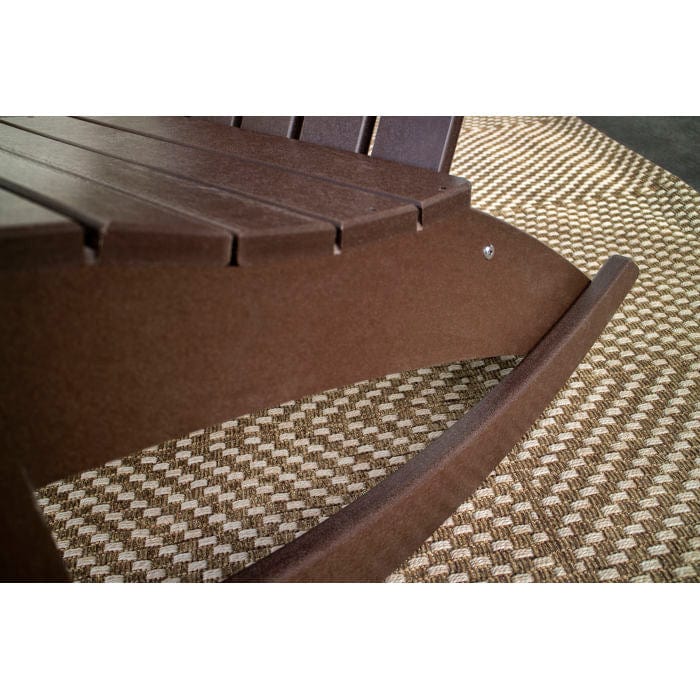 Polywood Vineyard 3-Piece Adirondack Rocking Chair Set with 18" Round Table - Casual Furniture World