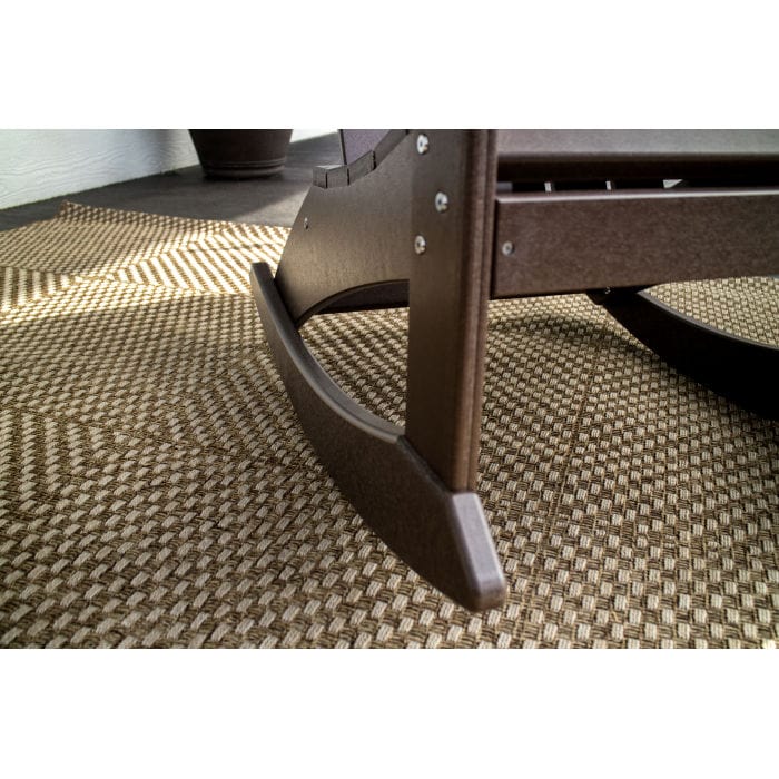 Polywood Vineyard 3-Piece Adirondack Rocking Chair Set with 18" Round Table - Casual Furniture World