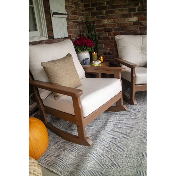 POLYWOOD Vineyard 3-Piece Deep Seating Rocking Chair Set photo 7