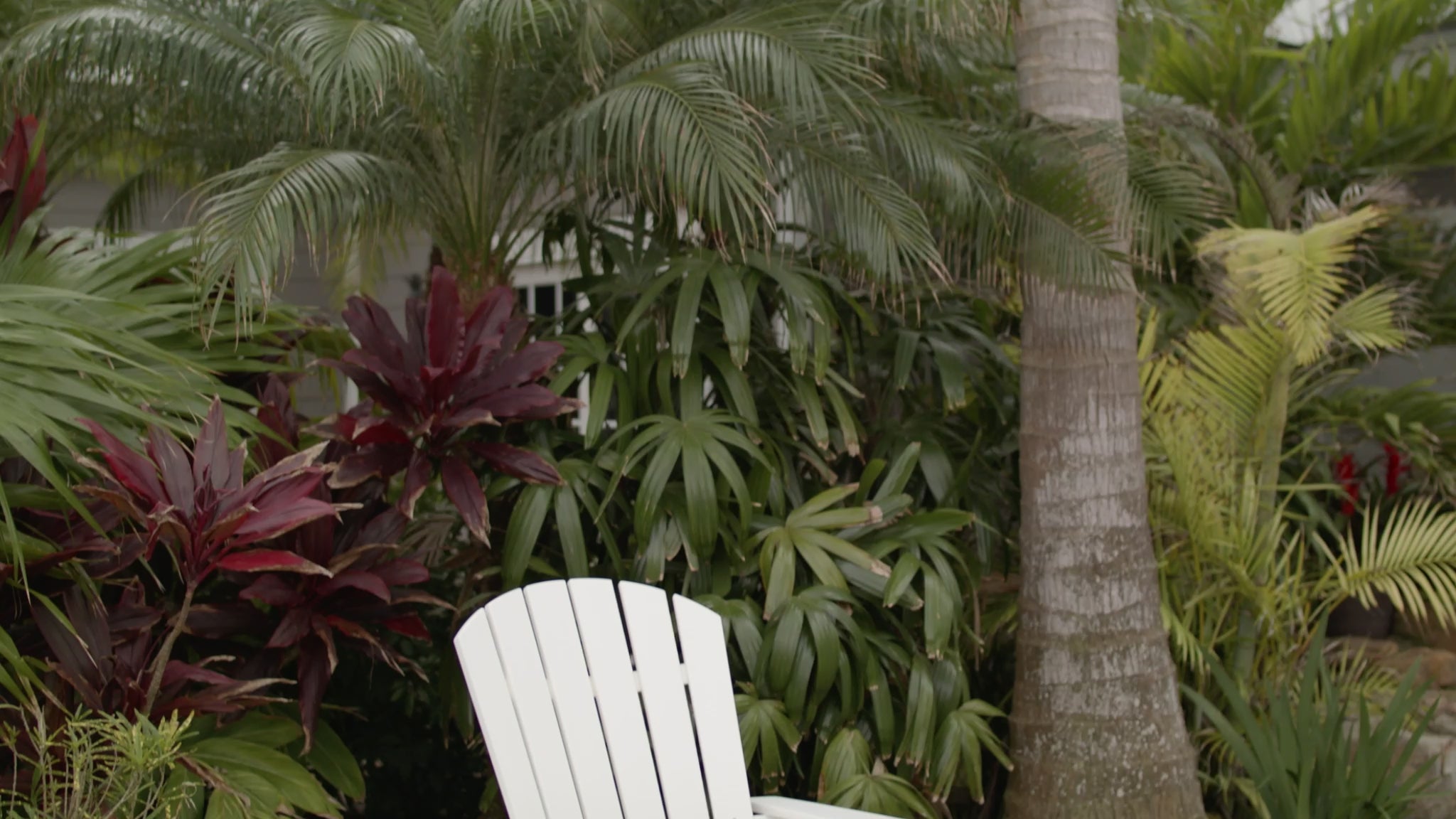 POLYWOOD Nautical Curveback Adirondack Chair