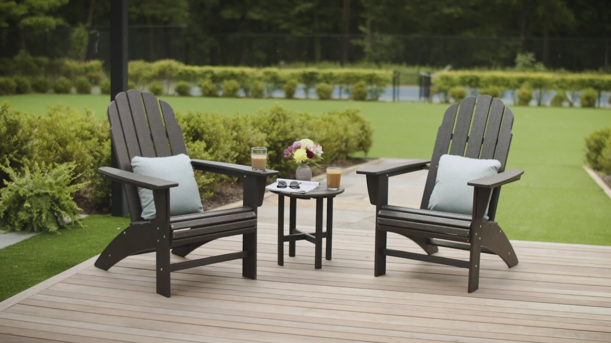 POLYWOOD Vineyard Curveback Adirondack Chair