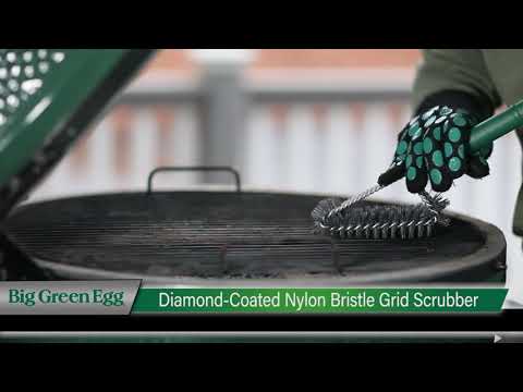 Diamond-Coated Nylon Bristle Scrubber