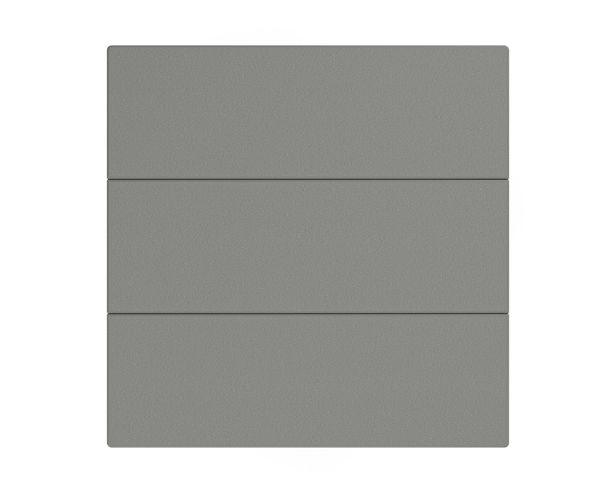 POLYWOOD product angle view in Slate Grey
