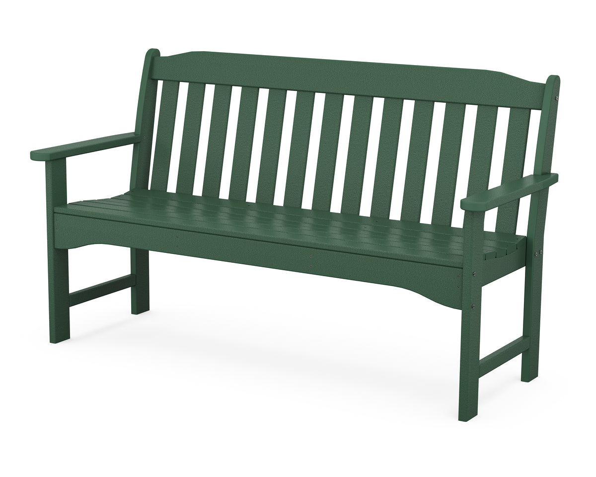 POLYWOOD Country Living 60" Garden Bench in Green