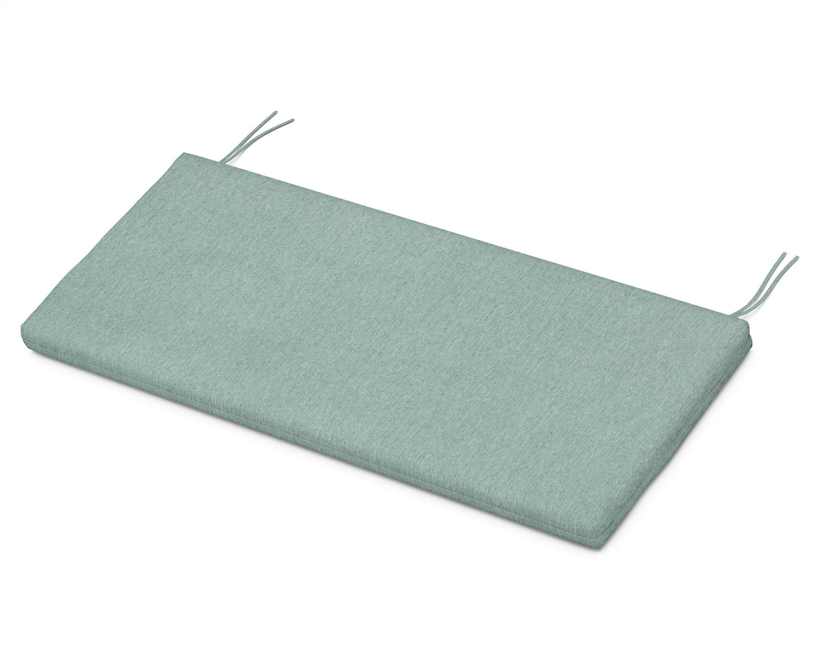 POLYWOOD 48" Bench Seat Cushion in Glacier Spa