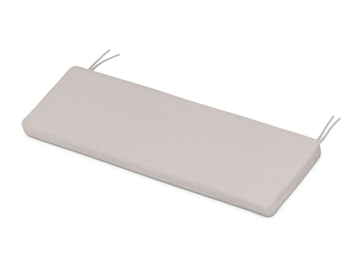 POLYWOOD Chinoiserie 60" Bench Seat Cushion in Dune Burlap