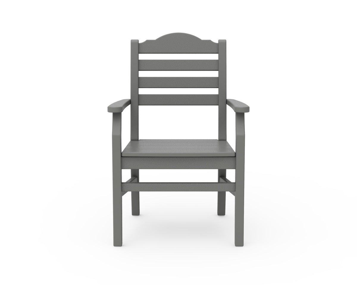 POLYWOOD Savannah Dining Arm Chair angle view