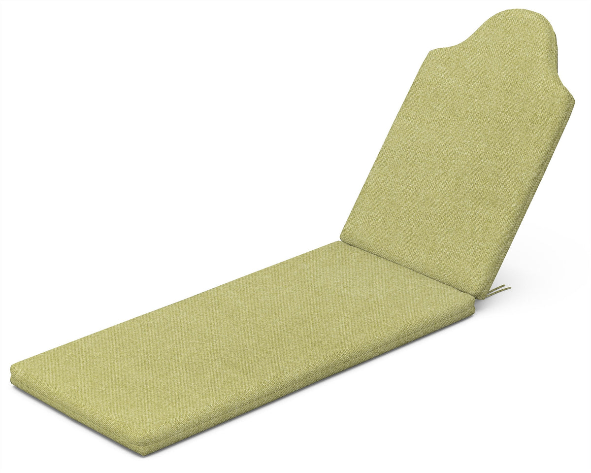 POLYWOOD Chaise Cushion in Chartreuse Boucle