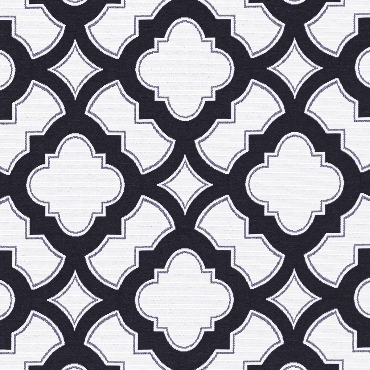 POLYWOOD Estate Dining Seat Pad in Trellis Navy