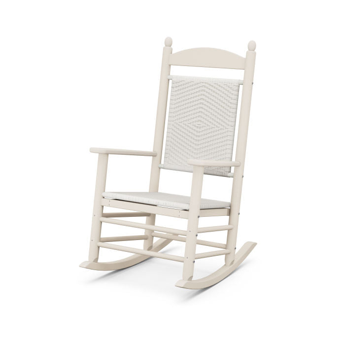 POLYWOOD Jefferson Woven Rocking Chair