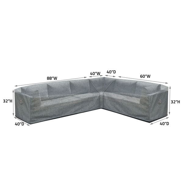 Cover for Modular Sofa, Right End - Casual Furniture World
