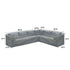 Cover for Modular Sofa, Right End - Casual Furniture World