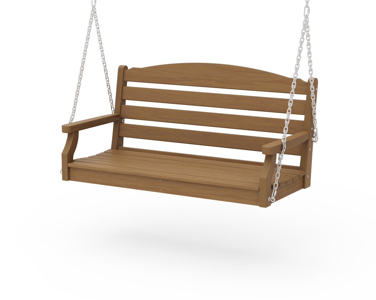 POLYWOOD Savannah 48" Swing in Natural