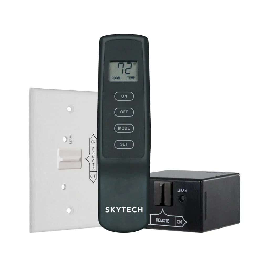 Skytech MRCK TH (SR-1001TH) Thermostat Fireplace Remote Control with Flame Adjustment for Servo Motor Gas Valves - Casual Furniture World
