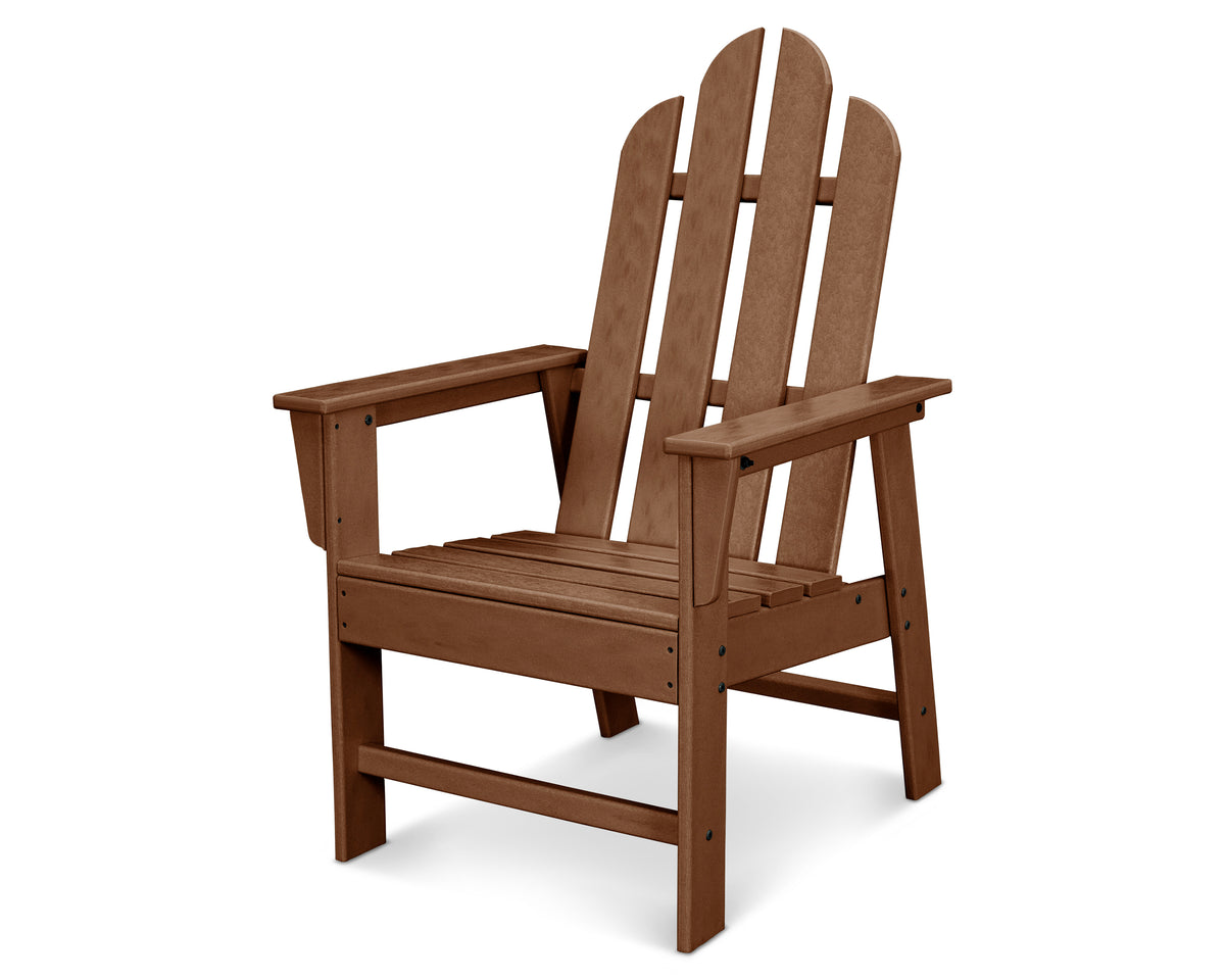 POLYWOOD Long Island Dining Chair in Teak
