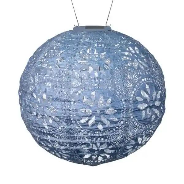 Soji Stella Boho Globe 12" Solar Lantern - Casual Furniture World