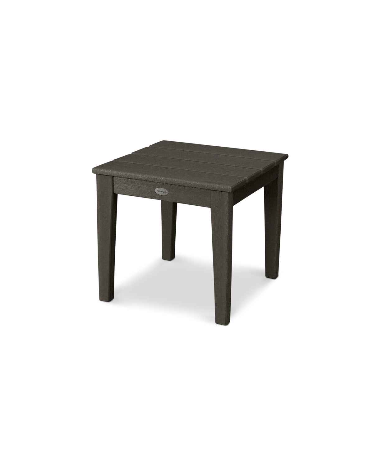 POLYWOOD Newport 18" End Table in Vintage Coffee