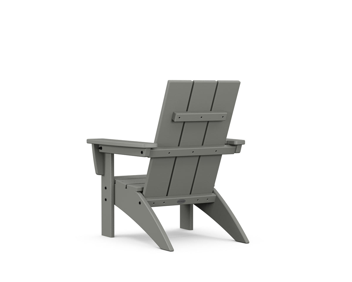 POLYWOOD Kids Modern Adirondack Chair angle view