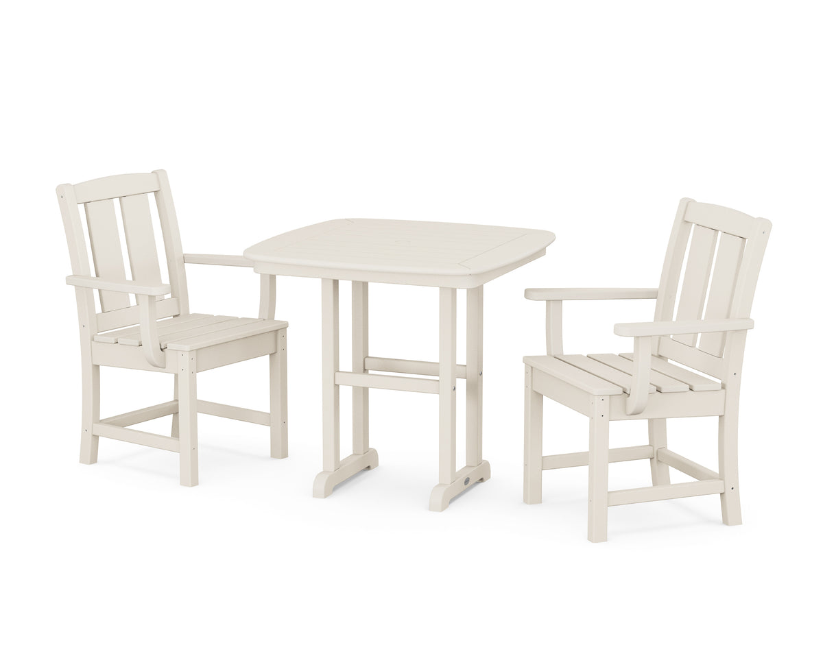 POLYWOOD Mission 3-Piece Dining Set in Sand
