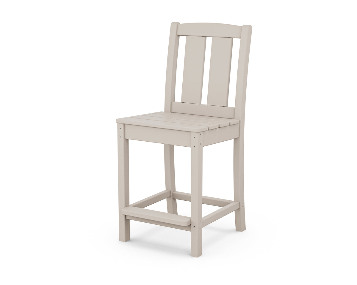 POLYWOOD Mission Counter Side Chair in Sand